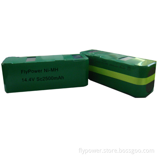 14.4V Sc2500mAh Ni-MH High Power Rechargeable Battery Pack for Vacuum Cleaner (12S of FH-Sc2500P)